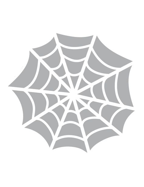 Printable Spider Web Stencil - Coolest Free Printables. This stencil is good to use on cupcakes, cookies & cakes. Spider Web Stencil, Elbow Tats, Halloween Craft Treats, Spider Web Pumpkin, Pumpkin Carving Stencil, Printable Stencils, Halloween Pumpkin Stencils, Airbrush Stencils, Spider Web Pattern