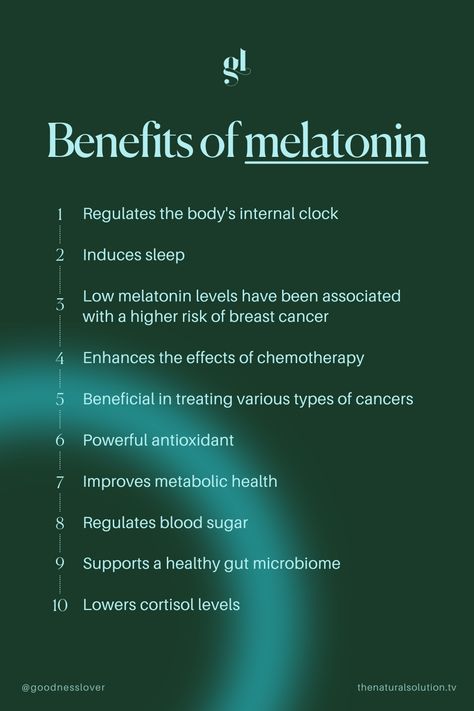 Melatonin Foods, Melatonin Benefits, Lower Cortisol Levels, Natural Hormones, Tea Health Benefits, Regulate Blood Sugar, Cortisol Levels, Gut Microbiome, Types Of Cancers