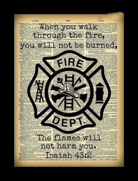 Flames will not burn you Firefighter Family, Ideas Habitaciones, Firefighter Paramedic, Firefighter Decor, Firefighter Emt, Firefighter Love, Firefighter Quotes, Fire Wife, Fire Life