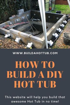 In Ground Jacuzzi, Build A Hot Tub, Diy Tub, Jacuzzi Tubs, Hot Tub Designs, Outdoor Hot Tub, Spa Jacuzzi, Diy Hot Tub, Outdoor Tub