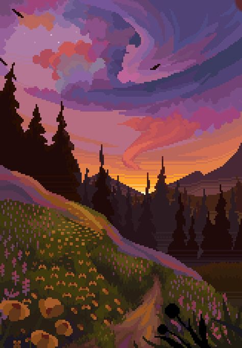 Pixel Art Ideas Moving Pixel Wallpaper, Sunset Pixel Gif, Fall Pixel Art Gif, Pixel Art Gif Background, Pixel Art Aesthetic Wallpaper Gif, Gif Wallpapers Aesthetic, 8 Bit Gif Pixel Art, Pixel Art Living Room, Pixilated Art Aesthetic Wallpaper