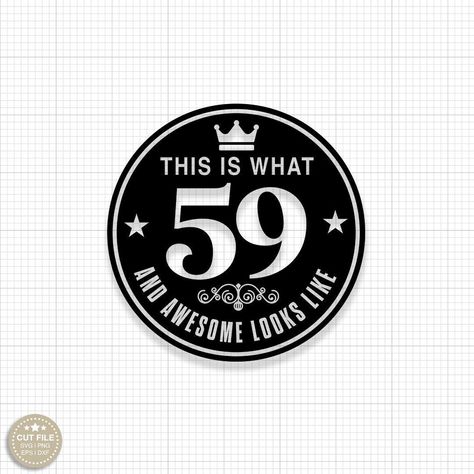 Happy 59th Birthday, 1973 Birthday, 60th Birthday Banner, 80th Birthday Party Decorations, Birthday Queen Svg, Happy 65 Birthday, 60th Birthday Party Decorations, 62nd Birthday, 58th Birthday