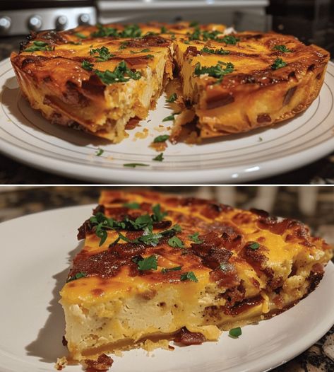 Keto Crustless Quiche Lorraine - Dieter24 Keto Crustless Quiche, Low Carb Easy Recipes, Crustless Quiche Lorraine, Homemade Crumpets, Vegan Mushroom Stroganoff, Cheap Vegan, Roasted Red Pepper Pasta, Free Keto Meal Plan, Low Carb Easy