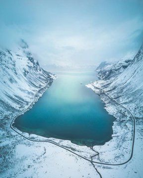 Magical Scenery, Tromsø Norway, Snow Covered Mountains, Tromso Norway, Soap Design, Norway Travel, Tromso, Ulsan, European Countries