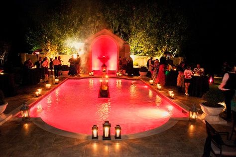 15+ Spooktacular Ways to Enjoy Halloween Pool Party Night Pool Party Decorations, Halloween Pool Party, Night Pool Party, Party Swimming Pool, Casa Halloween, Pool Party Decorations, Scary Decorations, Scary Halloween Decorations, Halloween 2015