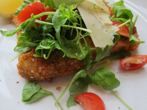 Veal Milanese, Arugula Salad Recipes, Veal Recipes, Arugula Salad, Serious Eats, French Revolution, Arugula, Main Meals, Summer Salads