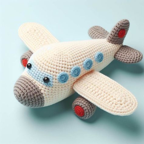 Amigurumi Archives - Page 3 of 4 - All Crafts Plane Amigurumi, Crochet Airplane, Amigurumi Pattern Free, Sc Crochet, Propeller Plane, Lovey Pattern, Baby Blanket Knitting Pattern, Crochet For Boys, Blanket Knitting