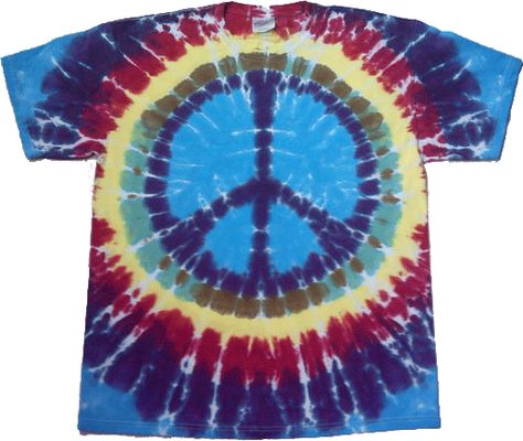 aweeee Tie Dye Peace Sign, Tie Dye Patterns Diy, Diy Tie Dye Shirts, Tie Dye Crafts, Tie Dye Hippie, Hippie Culture, Hippie Peace, Tie Dye Diy, Hippie Love