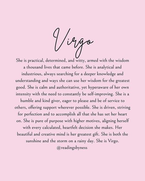 Virgo Esthetics, Virgo Season Quotes, Virgo Season Is Coming, Virgo Woman Traits, Virgo Birthday Quotes, Its Virgo Season, Virgo Strengths, She Is Virgo, Virgo Definition