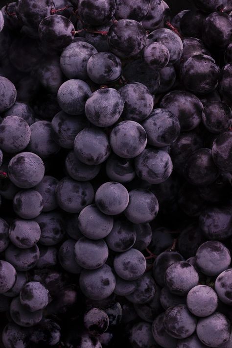 Purple Grapes Macro Dark And Moody Food Photography - Photo by © Reka Csulak Grape Wallpaper, Look Wallpaper, Fruit Wallpaper, Fruit Photography, Wallpaper Tumblr, Food Wallpaper, Purple Grapes, Wallpaper Vintage, Iphone Background Wallpaper