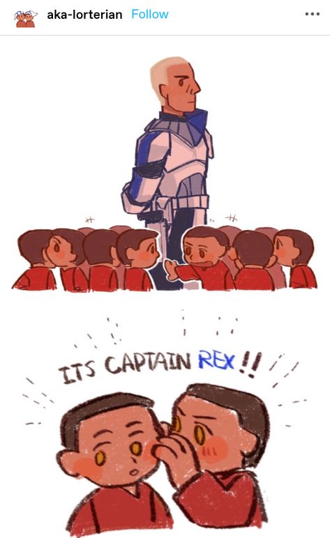 Anakin X Rex Fanart, Clone Wars Actor Au, Rex Star Wars Fanart, Rex And Anakin, Clone Wars Fanart, Clone Wars Art, Captain Rex, Star Wars Love, Star Wars Facts