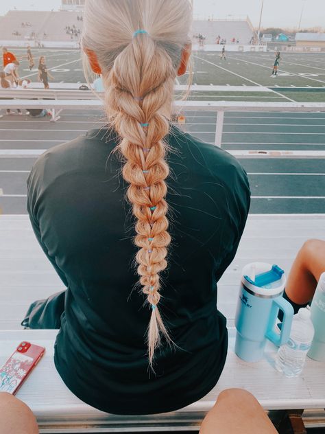 Wrestling Hairstyles, Lax Hair, Gameday Hair, Cheer Hairstyles, Running Hair, Running Hairstyles, Soccer Hairstyles, Hairstyles Elegant, Volleyball Hair