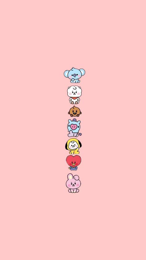 Bt21 Tattoo, Bt21 Aesthetic, Bt21 Characters, Tatoo Inspiration, Bts Tattoos, Bts Aesthetic Wallpaper For Phone, Tatuaje A Color, Wallpaper Doodle, Art Drawings Sketches Pencil