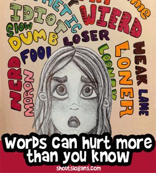 Slogan For Bully, Anti Bully Slogan, Bulling Drawing Ideas, Anti Ragging Posters Ideas, Anti Bully Posters Ideas, Bullies Quotes, Bully Quotes, School Slogans, Anti Bully Quotes