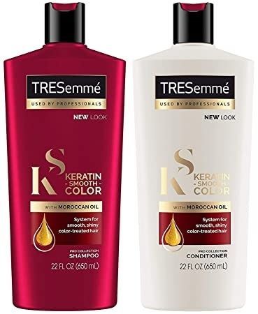 College Beauty Awards: The Best Hair Products of 2020 Moroccan Oil Shampoo, Tresemme Shampoo, Tresemme Keratin Smooth, Drugstore Hair Products, Good Shampoo And Conditioner, Silky Smooth Hair, Shampoo And Conditioner Set, Thickening Shampoo, Marula Oil