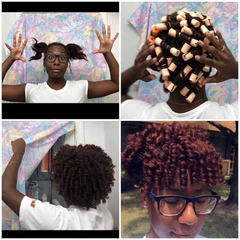 Permrods On Natural Hair, Perm Rod Set On Natural Hair 4c, Natural Hair Perm Rods, Perm Rods On Natural Hair, Natural Hair Videos, 3a Curls, Gaming Things, Perm Rod Set, How To Grow Natural Hair