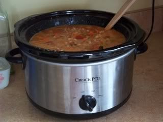 Church Mouse: Amish Baked Beans in the Crockpot Seven Can Soup, Crockpot Tortilla Soup, 7 Can Soup, Can Soup, Baked Beans Crock Pot, Amish Food, Crock Pot Vegetables, Beans In Crockpot, Easy Vegetable Soup