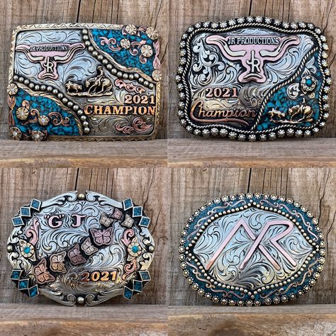 Cowboy-Buckle-cowgirl-custom Buckles Custom Belt Buckles Westerns, Sheridan Buckle Co, Wedding Belt Buckles, Livestock Show Prizes, Belt Buckle Design, Belt Buckles Cowgirl, Rodeo Buckles, Mens Cowboy Style, Buckle Bunnies