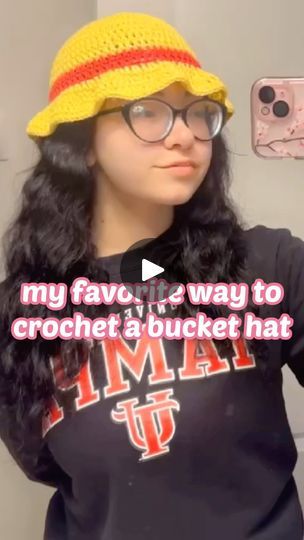 Crochet Bucket Hat Tutorial, Anya Bucket Hat Crochet, Ruffle Bucket Hat Crochet, Yellow Crochet Bucket Hat One Size, Crochet Bucket Hat, One Size, Crochet Bucket Hat With Ruffles, Hat Tutorial, Crochet Bucket Hat, Crochet Headband