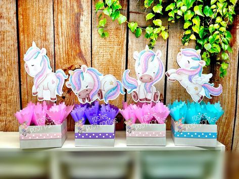 Unicorn Theme Centerpieces Unicorn Baby Shower Decoration - Etsy Australia Unicorn Birthday Theme, Unicorn Baby Shower Decorations, Guest Table Centerpieces, Flying Unicorn, Party Tablescapes, Horses Theme, Party Centerpiece, Baby Shower Decoration, Unicorn Horse