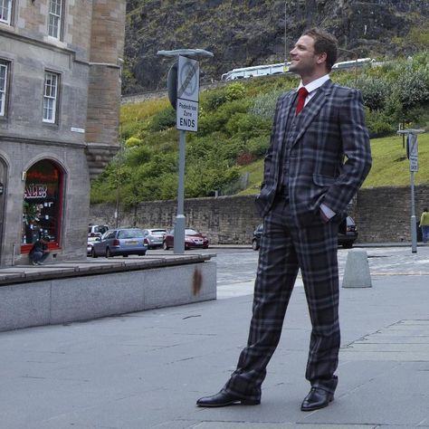 Tartan Tartan Suit, Tartan Jacket, Tartan Trousers, Scottish Style, Tartan Fashion, Scottish Fashion, Suit Waistcoat, Tweed Suits, Suit Up