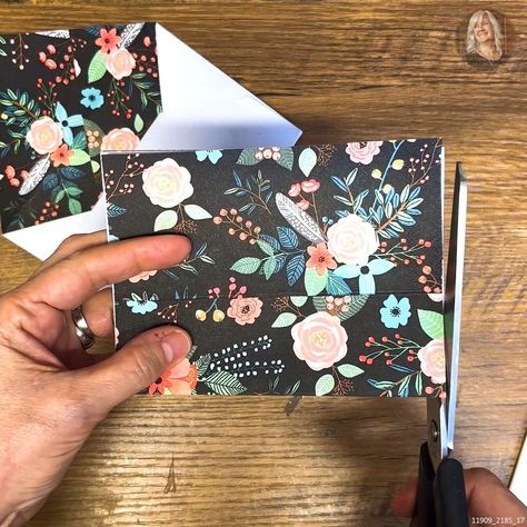 How To Make Custom Stationary | How To Make Custom Stationary | By Our Upcycled Life | Facebook Diy Stationary, Custom Stationary, Envelope Art, Custom Stationery, Paper Folding, Easy Paper Crafts, Diy Arts And Crafts, Stationery Set, How To Make Your