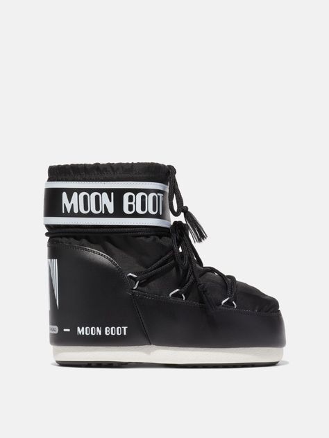 Women | Moon Boot® Official Store Biker Look, Moon Boot, Neil Armstrong, Zadar, Low Boots, Moon Boots, Ski Boots, Iconic Women, Black Queen