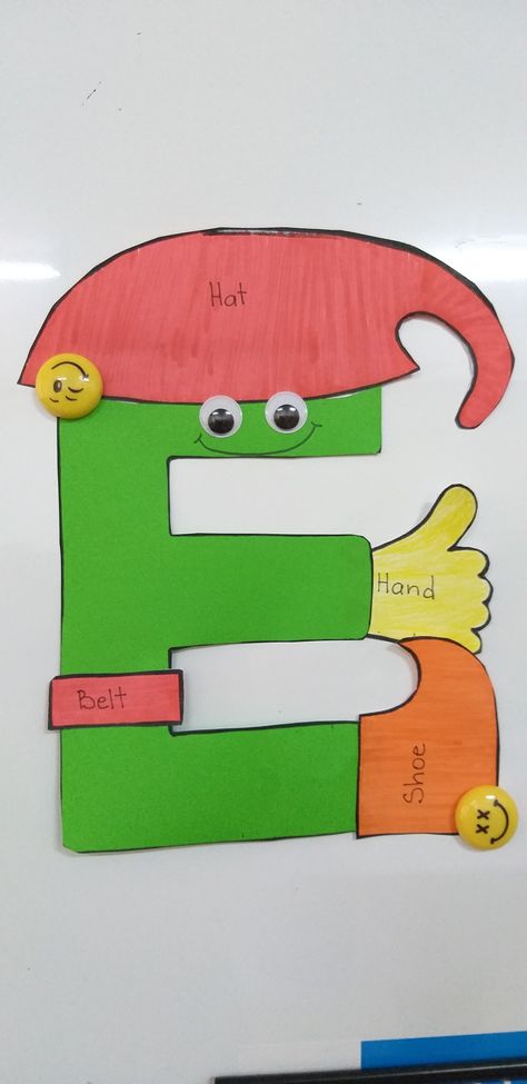 Letter E Elf Craft, E Is For Elf Preschool Craft, Letter E Art Preschool, Preschool Letter E Crafts, Letter E Preschool Crafts, Letter E Crafts For Toddlers, E Is For, E Is For Eyes, Letter E Crafts For Preschoolers