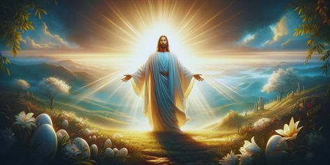 Easter symbolizes the heart of Christian faith. It’s a season that unfolds the narrative of ...   Read more Jesus Images Hd, Jesus Has Risen, Sunday Prayer, Bible Quotes Background, Easter Prayers, Oneplus Wallpapers, Miracle Prayer, Bible Pictures, Buddha Image