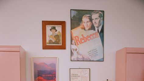 Even with no space to spare, the interior designer knew she couldn’t leave this dreamy postmodern bedroom set behind Postmodern Bedroom, Lego Decorations, Oak Laminate, Moving In Together, Stylish Beds, Spare Bedroom, Pink Bedroom, Civil Engineering, Postmodernism