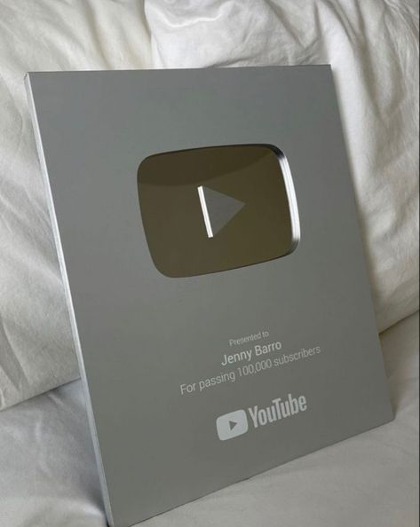 Youtube Setup Room, Youtube Award Aesthetic, Youtube 100k Plaque Aesthetic, 1 Million Subscribers Youtube Aesthetic, Youtube Followers Aesthetic, 1000 Subscribers Youtube Aesthetic, 10k Subscribers Youtube Aesthetic, 100k Subscribers Youtube Plaque, Monetized Youtube Aesthetic