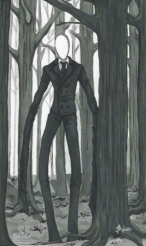 Slenderman Drawings, Creepypasta Slenderman, New Nightmare, Creepy Drawings, Slender Man, Laughing Jack, Creepypasta Characters, Sell My Art, Slenderman