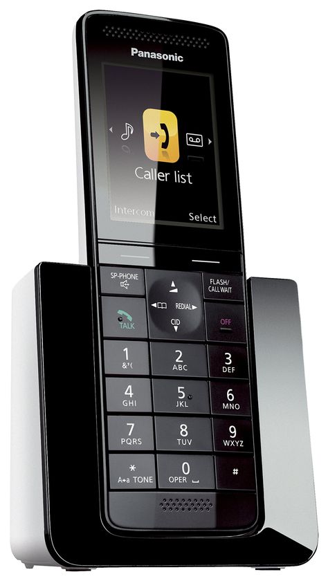 Panasonic KX-PRS120W Dect 6.0 1 Digital Cordless Handset Luxurious Condo, Cordless Phones, Cordless Telephone, Answering Machine, Digital Phone, Nokia Phone, Ski Storage, Smart Home Design, Ankle Weights