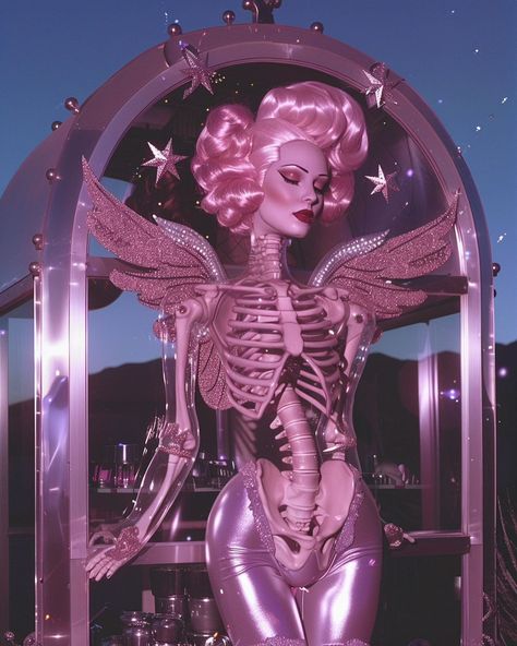 Alien Inspired Photoshoot, Bimbocore Aesthetic Icon, Cute Horror Art, Ethereal Instagram, Pink Profile Picture, Creepy Costumes, Money Wallpaper Iphone, Artist Film, Clever Halloween Costumes