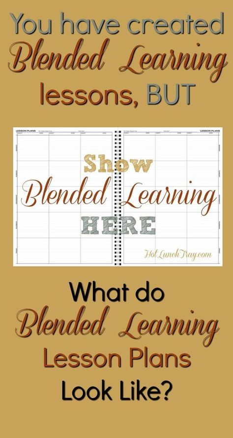 Show Blended Learning in a Lesson Plan Blended Learning Elementary, Lesson Plan Examples, Teaching Lessons Plans, Classroom Lesson Plans, Co Teaching, Teaching Lessons, Learning Projects, Flipped Classroom, Blended Learning