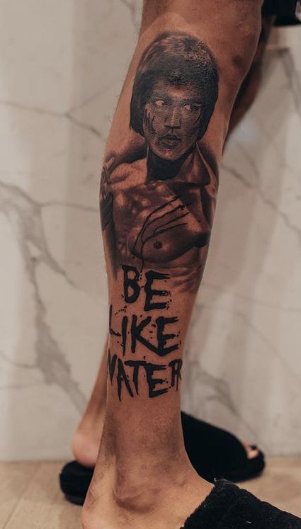 Devin Haney Leg Tattoo, Ape Shall Not Kill Ape Tattoo, Menace To Society Tattoo, Black Men Leg Tattoos, Cold Tattoo, African Warrior Tattoos, Nefertiti Tattoo, Body Maintenance, Leg Tats