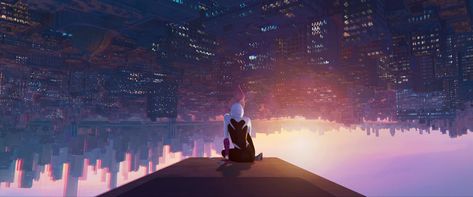 Gwen Spiderman, Spider Man Across The Spider Verse, Across The Spider Verse, Sea Wallpaper, Verses Wallpaper, Gwen Stacy, Spider Gwen, Spider Woman, Wallpaper Space