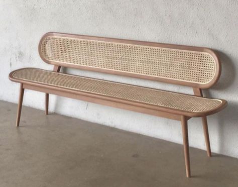 Vanity Next To Bed, Sofa Klein, Pakistani Furniture, Resin Wicker Patio Furniture, Design Objet, Retro Bench, Cane Decor, Interactive Architecture, Bali Decor