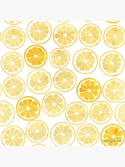 Impression rigide « Motif de tranches de citron aquarelle jaune », par hocapontas | Redbubble Illustration Inspiration, Children Illustration, Art Sketchbook, Mood Boards, Sketch Book, Illustration Art, Packaging, Ceramics, Drawings