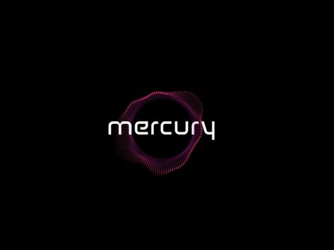 Mercury Logo, Logo Gif, Creative Professional, Global Community, Logo Design, Neon Signs, Gif, Graphic Design, Pool