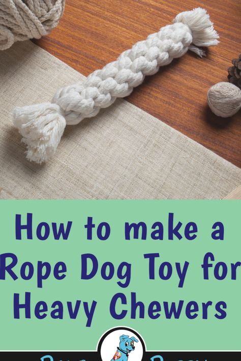 Crochet Rope Dog Toy, Rope Dog Toys Diy, Diy Macrame Dog Toy, Diy Dog Rope Toy, Homemade Dog Toys For Chewers, Macrame Dog Toys, Diy Dog Toys For Heavy Chewers, Rope Toys For Dogs, Handmade Dog Toys