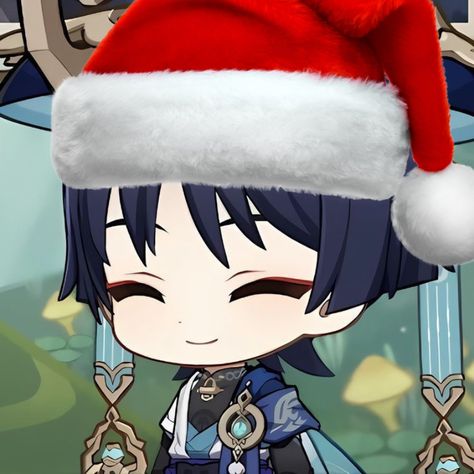 Scaramouche Wanderer, Genshin Fanart, Wanderer Art, Holiday Icon, Christmas Icons, Silly Pictures, I Hate You, I'm A Simp, Christmas Art