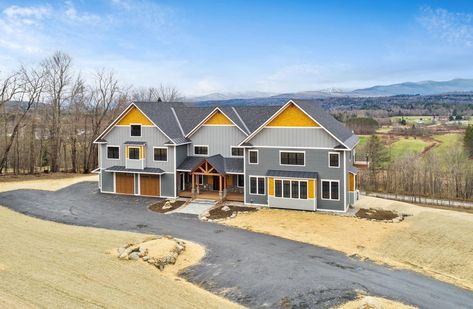 8 Bedroom New Build In Morrisville, Vermont (PHOTOS) This newly built home is located at 222 Campbell Road in Morrisville, Vermont and is situated on 2.5 acres of land.  The post 8 Bedroom New Build In Morrisville, Vermont (PHOTOS) appeared first on Homes of the Rich. #realestate #realtor #realestateagent #home #property #investment #forsale #realtorlife #househunting #dreamhome #luxury... Morrisville Vermont, 5 Acres Of Land, Homes Of The Rich, Acres Of Land, Rich Home, Property Investment, Radiant Floor, New Build, Soaking Tub