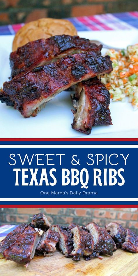 Texas Bbq Recipes, Easy Cookout Food, Daily Drama, Texas Recipes, Summer Grill, Grilled Side Dishes, Bbq Recipes Ribs, Texas Barbecue, Barbecue Ribs