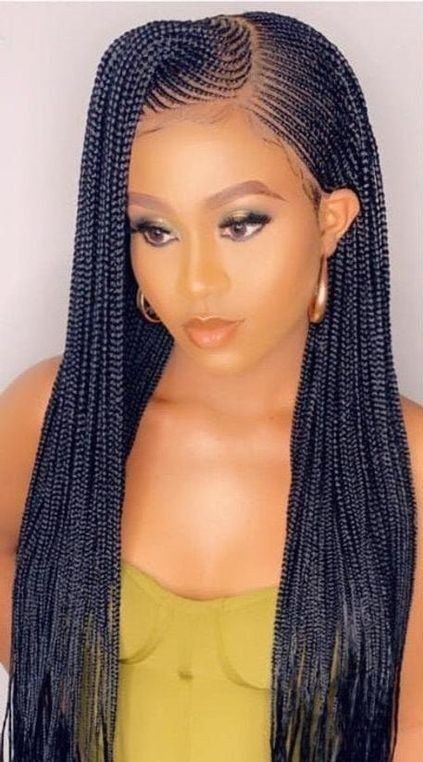 Nigerian Braids Hairstyles, Cornrow Updo Hairstyles, Ghana Braids Hairstyles, Micro Braids Hairstyles, Latest Hair Braids, Lemonade Braids Hairstyles, Cornrows Braids For Black Women, Bob Braids Hairstyles, 2020 Hairstyles