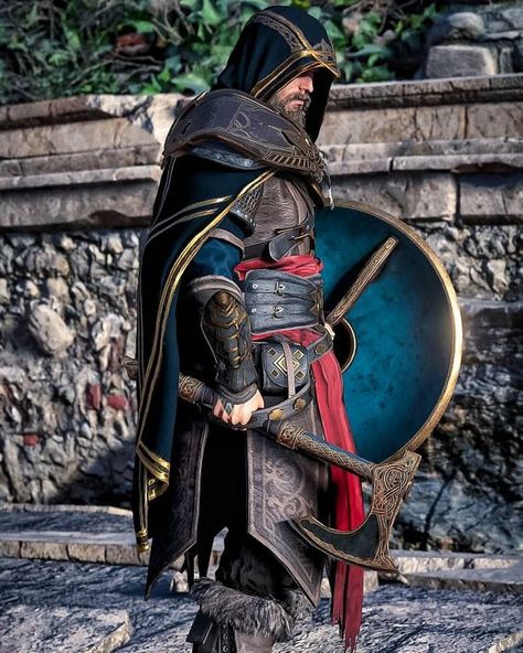 Assassins Creed Outfit, Assassins Creed Ii, Noir Detective, Assassins Creed Series, Helmet Concept, Assassins Creed Art, Dark Portrait, Assassin's Creed Valhalla, Suits Men Business