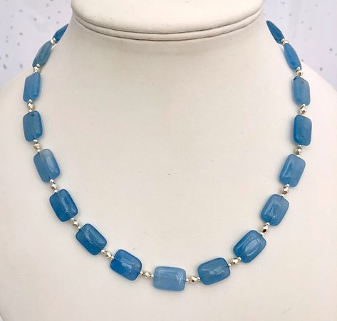 Square Stone Necklace Designs, Rectangle Beads Jewelry, Beads Haram, Chunky Jewellery, Beaded Jewelry Earrings, Rectangle Necklace, Jewellery Gemstone, Big Necklace, Beaded Jewelry Necklaces