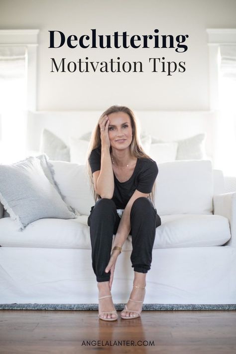 Decluttering motivation.We all need it sometimes. Well, to be fair, some of us need it a lot more than others. 9 Brilliant Decluttering Motivation Tips. Decluttering Ideas for Your Home. Decluttering Tips to clean and organize your home. How To Declutter. | Hello Gorgeous by Angela Lanter Decluttering Tips Clutter Free Home, Decluttering Ideas Before And After, Deep Decluttering, How To Declutter Your Home, Declutter Motivation, Declutter Inspiration, Decluttering Motivation, Office Decluttering, Deep Spring