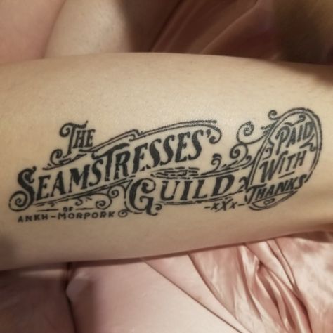 Discworld Tattoo, Beauty Tattoos, Tattoo Quotes, Fan Art, Fan, Tattoos, Beauty, Art