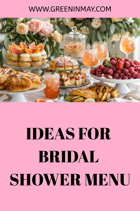 Bridal shower is all about fun. Fun is incomplete without food and drinks right? We are here to help make the fun complete by giving you a list of our favorite bridal shower food ideas. Bunch Bridal Shower Food, Winery Bridal Shower Food Ideas, Ideas For Bridal Shower Food, Bridal Shower Buffet Food, Bridal Shower Cold Food Ideas, Food For Bridal Shower Brunch, Bridal Shower Salad Bar, Work Bridal Shower Ideas Food, Wedding Shower Luncheon Food Ideas